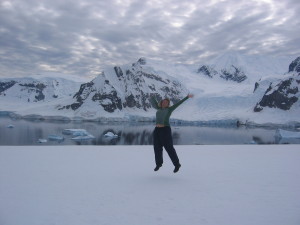 Antartica Day 5 _Jumping for Joy