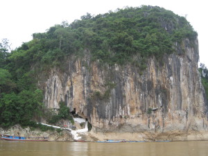 View before we entered the two caves from the boat