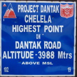The Chele La Pass which is 3,989 meters (13,087 feet) and its one of the highest motor able road in Bhutan. 
