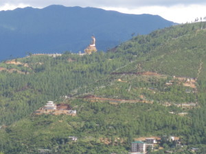 The Giant Buddha from the city center