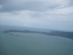 Another view of Ko Samui as we were circling for 10 minutes after first failed landing