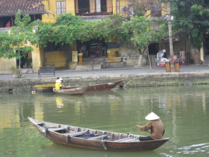 Local transport on the Hoi An river