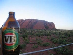 Australia Beer at Ayers Rock