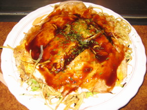Okonomiyaki Dinner