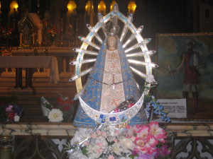 One of the many Virgin Mary's in Lujan