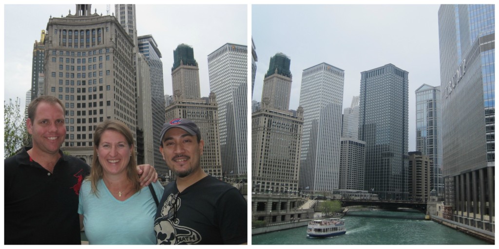 Exploring Chicago Riverfront with Patrick and Ross