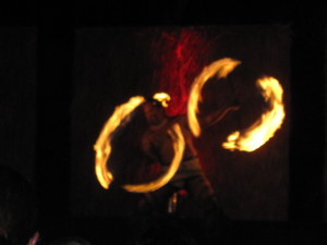 Fire Dancers at Sheraton Luau