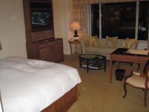 Loved the hotel upgrade to a suite at The Peninsula.  Gotta love the corporate connection!