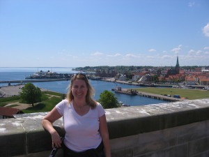 View of Denmark from Helsingor Castle